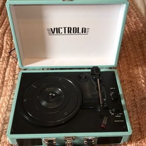 Victrola Bluetooth Portable Suitcase Record Player
